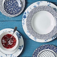 Laura Ashley Bord Plat 18 cm Floris-1