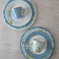 Laura Ashley Bord Plat 20 cm Seaspray Candy Stripe -1