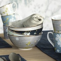 Laura Ashley Kom 13 cm Midnight Pinstripe -2