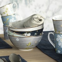 Laura Ashley SCHALE 16 MIDN.PINSTR.  ASHLEY-2