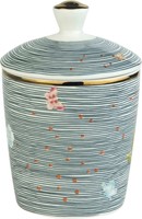 Laura Ashley Suikerpot Midnight Pinstripe -1