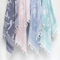 Laura Ashley Strandlaken/Hamamdoek Lichtblauw 90x180 cm-2