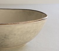 Dutch Rose Schaal 33 cm Creme-3