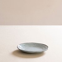 Dutch Rose Bord Plat 17 cm Blauw-1