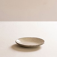 Dutch Rose Bord Plat 17 cm Creme-1