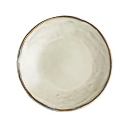 Dutch Rose Plate 17 cm Cream