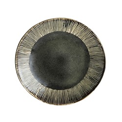 Dutch Rose Plate 21,5 cm Green