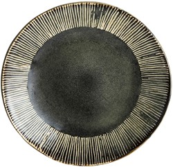 Dutch Rose Bord Plat 21,5 cm Groen