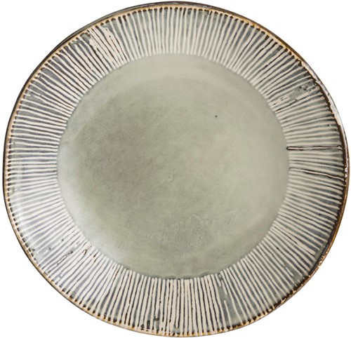 Dutch Rose Bord Plat 21,5 cm Creme