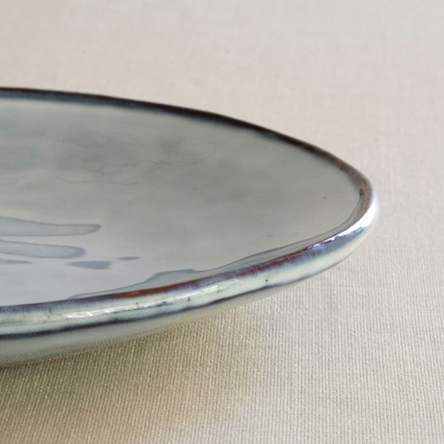 Dutch Rose Bord Plat 26,5 cm Blauw-3