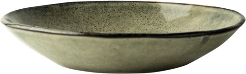 Dutch Rose Bord Diep 23,5 cm Groen