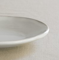 Dutch Rose Bord Plat 17 cm Wit-1