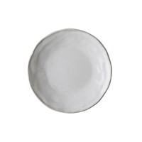 Dutch Rose Bord Plat 17 cm Wit