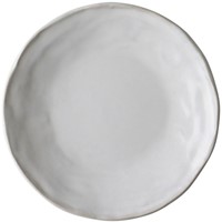 Dutch Rose Plate 17 cm White