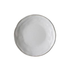 Dutch Rose Plate 17 cm White