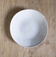 Dutch Rose Bord Plat 21,5 cm Wit-1