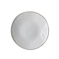 Dutch Rose Bord Plat 21,5 cm Wit