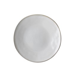 Dutch Rose Plate 21,5 cm White