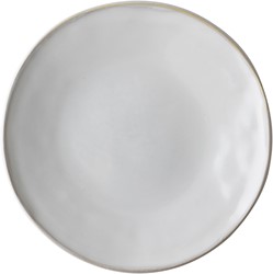 Dutch Rose Bord Plat 21,5 cm Wit