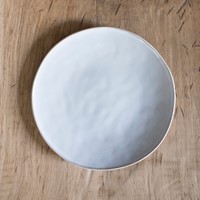 Dutch Rose Plate 26,5 cm White-5
