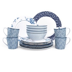 Laura Ashley Set 16 Delig Servies 4 Persoons 