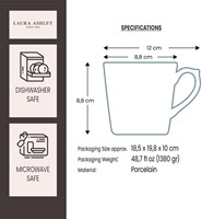 Laura Ashley Set 64 Delig Servies 8 Persoons -5