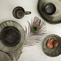 Dutch Rose Set 36 Pcs Tableware Green-2