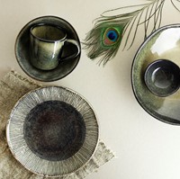 Dutch Rose Set 36 Pcs Tableware Green-4