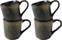 Dutch Rose Set 4 Minimugs Green 25 cl.