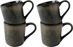 Dutch Rose Set 4 Minimugs Green 25 cl.
