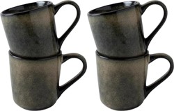 Dutch Rose Set 4 Minimugs Green 25 cl.