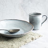 Dutch Rose Set 4 Minimugs Blue 25 cl.-3