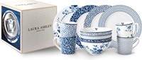 Laura Ashley Giftset 12 Pcs Breakfast Tableware-6