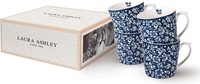 Laura Ashley Giftset 4 Bekers Sweet Alyssum 32 cl.-5