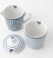 Laura Ashley Giftset Melkkan en Suikerpot-1