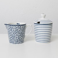 Laura Ashley Giftset Melkkan en Suikerpot-4