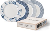 Laura Ashley Giftset 4 Plates 26 cm Assorted-8