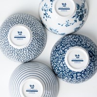 Laura Ashley Giftset 4 Kommen 16 cm Assorti-3