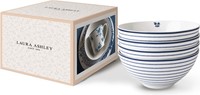 Laura Ashley Giftset 4 Kommen 16 cm Candy Stripe -3