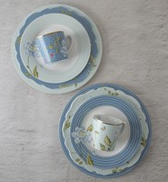 Laura Ashley Plate 20 cm Green Candy Stripe-2