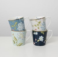Laura Ashley Giftset 4 Mugs Assorted 32 cl.-1