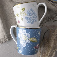 Laura Ashley Giftset 4 Bekers Assorti 32 cl.-2