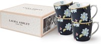 Laura Ashley Giftset 4 Bekers Midnight Uni 32 cl.-2