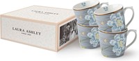 Laura Ashley Giftset 4 Bekers Midnight Pinstripe 32 cl.-3