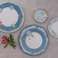 Laura Ashley Giftset 4 Borden 24,5 cm Seaspray Uni-2