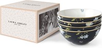 Laura Ashley Giftset 4 Kommen 16 cm Midnight Uni -3