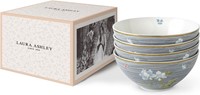 Laura Ashley Giftset 4 Kommen 16 cm Midnight Pinstripe-2