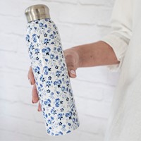 Laura Ashley Giftset Thermosfles Petit Flowers Blauw -1