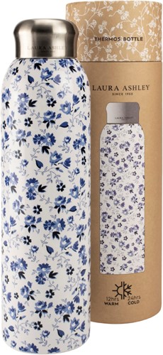 Laura Ashley Giftset Thermosfles Petit Flowers Blauw -2