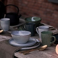 Dutch Rose Mug Green 37 cl.-3